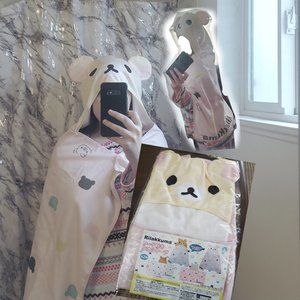 Korilakkuma San-x Hood Cape Poncho